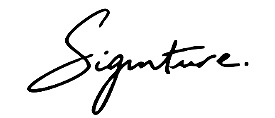 Signature Preview
