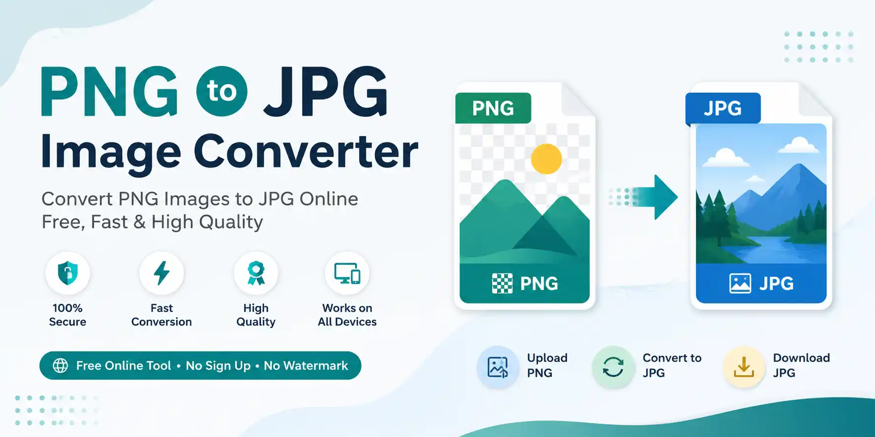 PNG to JPG Image Converter tool – convert images online free